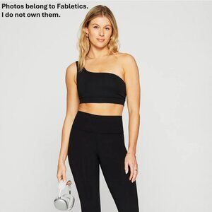 Fabletics PowerHold® High-Waisted Flare Leggings | Black | Size S | NWOT